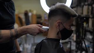 HAIR IS ART! Professional Barber Shows Us How To Create a Fade with Textured Hair