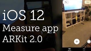 Measure app for iOS 12