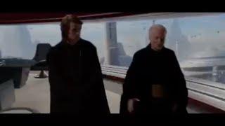 Revenge of the Sith deleted scene Anakin and Palpatine