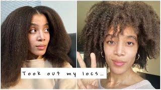 Combing Out Locs & Retaining Length