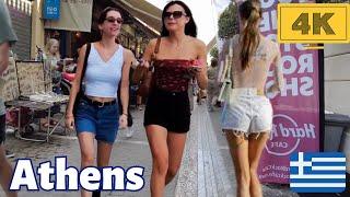 Monastiraki Walking Tour  ATHENS OLD TOWN 2023, GREECE [▶︎47min]