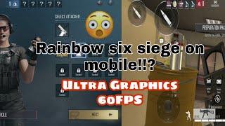 Rainbow six siege on android & ios ( Area f2 ) - Galaxy s8