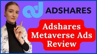 Adshares Metaverse Ads Review 2024 | How to make money with Adshares Guide for Beginners