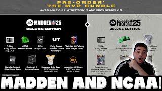 ALL COLLEGE FOOTBALL AND MADDEN 25 BUNDLE DETAILS! INSANE DEAL! MADDEN 25 ULTIMATE TEAM!
