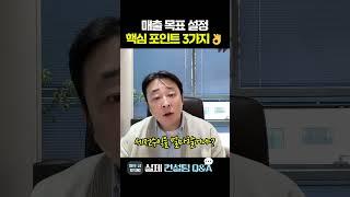 병원 매출 목표는 이렇게 세워야 성공합니다!