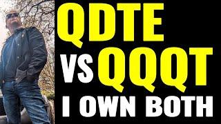 Comparing Dividend paying ETF's QDTE QQQT , I do Covered Calls and Buy these Dividend stocks