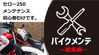 【セロー250最終型】総集編〜初心者向けメンテナンス