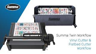 Summa Twin Workflow / Vinyl Cutter + Flatbed Cutter Workflow