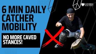 6 min DAILY Mobility for CATCHERS (Easy follow along video!)