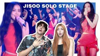 BLACKPINK - BORN PINK WORLD TOUR SEOUL DAY 1 JISOO SOLO STAGE REACTION!!