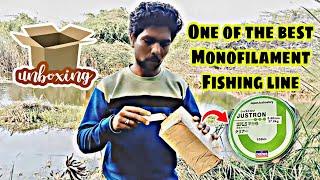 UNBOXING Daiwa Justron Monofilament Fishing line | capacity 36kg size 60 mm | best monofilament line