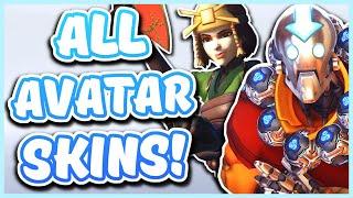 Overwatch 2 x Avatar The Last Airbender Skins and Cosmetics