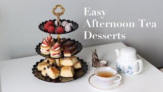 How to make Afternoon Tea Desserts at home | 애프터눈티 디저트 집에서 만드는 법 