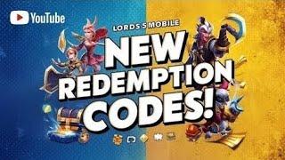 LORDS MOBILE NEW REDEMPTION CODE SEPTEMBER 2024 | LORDS MOBILE GAMEPLAY