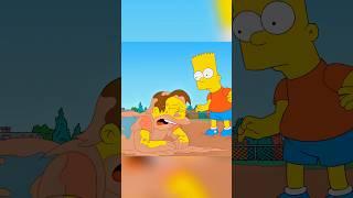 Bart Knocks Out Nelson #simpsons #shorts