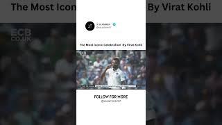 The most iconic celebration by Virat Kohli#Virat Kohli #cricketers #cricket lover #YouTube #skills