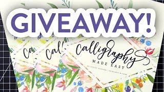 GIVEAWAY! 3 Chances to Win Calligraphy Made Easy