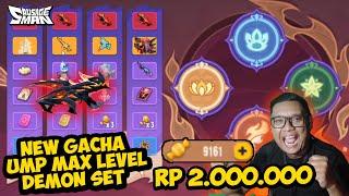 GACHA UMP DAN SET DEMON SEHARGA 2 JUTA LEVEL MAX  SAUSAGE MAN SS8 #sausageman #mrkong