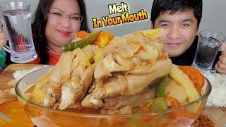 KINAMATISANG PAA NG BABOY, Melt in your mouth | MUKBANG ASMR | FILIPINO FOOD