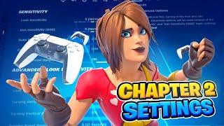 *NEW* Best Chapter 2 OG Controller Settings for Fortnite! + New Aim Assist Options (PS5/PC/XBOX)