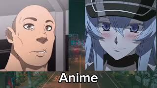 Anime vs Reddit Pt 36 The Rock reaction meme