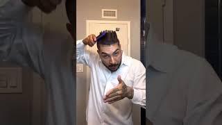 Chicano Pompadour Hair Tutorial by RockRollG #Shorts #Chicano #hairstyle #haircut #mensfashion #fyp