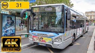 Bus 31 - Gare de l'Est - Charles de Gaulle - Étoile