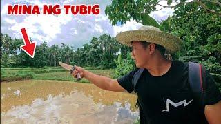 Jackpot nakamina tayo ng malaking tubig sa bagong Palayan hindi mahihirapan magdala ng tubig