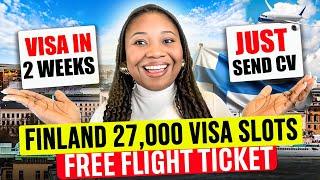 Finland Is Giving Free Visas To 27,000 People, Be the First To Apply | No Ielts