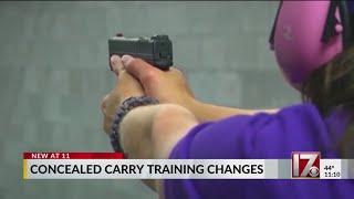 Possible changes on the way for NC concealed carry instruction