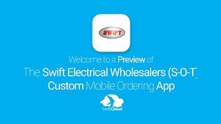 Swift Electrical Wholesalers (S-O-T)  - Mobile App Preview - SWI639W