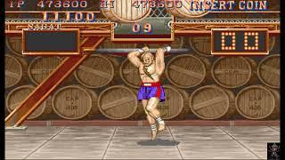 Street Fighter II' - Champion Edition - Sagat-Only Tiger Uppercut Bonus Stage