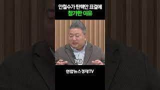 안철수가 탄핵안 표결에 참가한 이유 (배종찬 인사이트케이 연구소장)