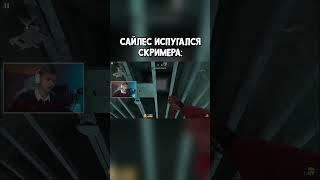 САЙЛЕС ИСПУГАЛСЯ СКРИМЕРА  #standoff2 #сайлес #стандофф2