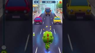 My Talking Tom 26 vs My Talking Tom enjoys running.