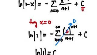 11.9b Differentiating/integrating to find power series based off of 1/(1-x)