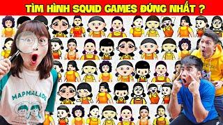 Hà Sam Thử Tài Tìm Búp Bê Squid Game - Ai Là Người Tinh Mắt Nhất ?