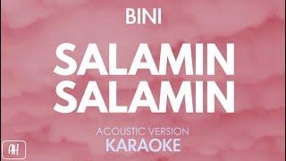 BINI - Salamin Salamin (Karaoke/Acoustic Version)