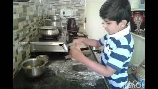 How I learned making chapati part-1 #sreenivasvlogs
