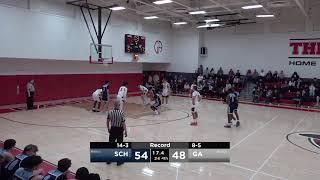 Germantown Academy Boys Basketball vs Springside Chestnut Hill Academy