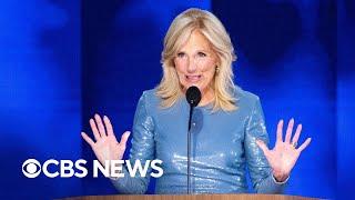 Watch: First lady Jill Biden pays tribute to President Biden in DNC address