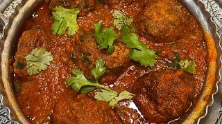 Kashmiri Tamatar Kofte|bohat mazedar Tamatar kofte|mutton mince balls and tomatoes #kashmir #wazwaan