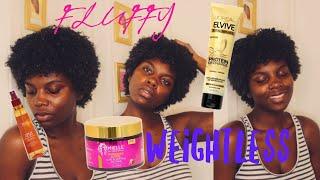 Weightless &Fluffy w Mielle Organics NELLB