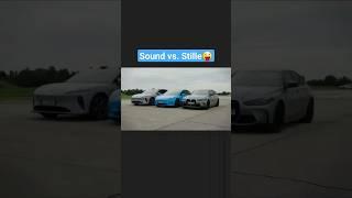 BMW M3 Competition vs. Tesla Model 3 Performance vs. NIO ET5