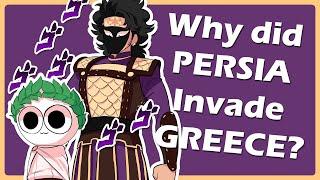 The Reason why Persia invaded Greece (illustrated Summary of the Ionian Revolt)