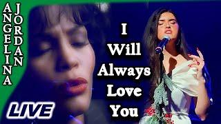 Angelina Jordan I WILL ALWAYS LOVE YOU  1st time ever LIVE  Whitney cover  EL REY 7-Camera Multi-Cam