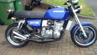 suzuki gt750 two stroke b.m.r.racing