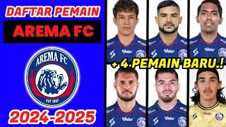 DAFTAR PEMAIN AREMA FC MUSIM 2024-2025 | JADWAL AREMA | BERITA AREMA HARI INI