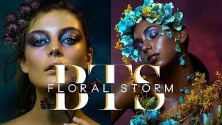 MY FIRST BEAUTY EDITORIAL SHOOT! Floral Storm for Lucy's Magazine