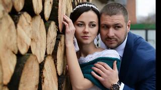 Слайд шоу, свадебная фотосессия, клип из фотографий "Свадьба Алены и Виталия"
